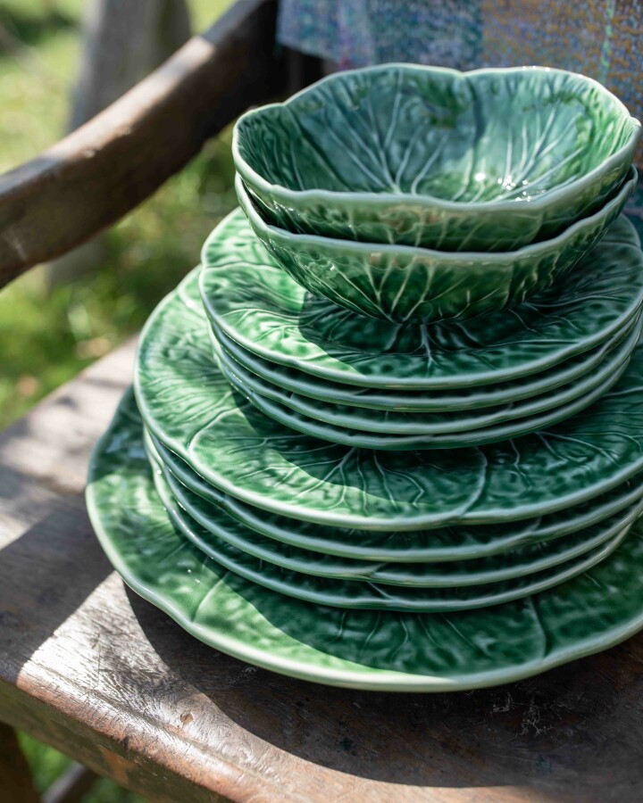 Green clearance dessert plates